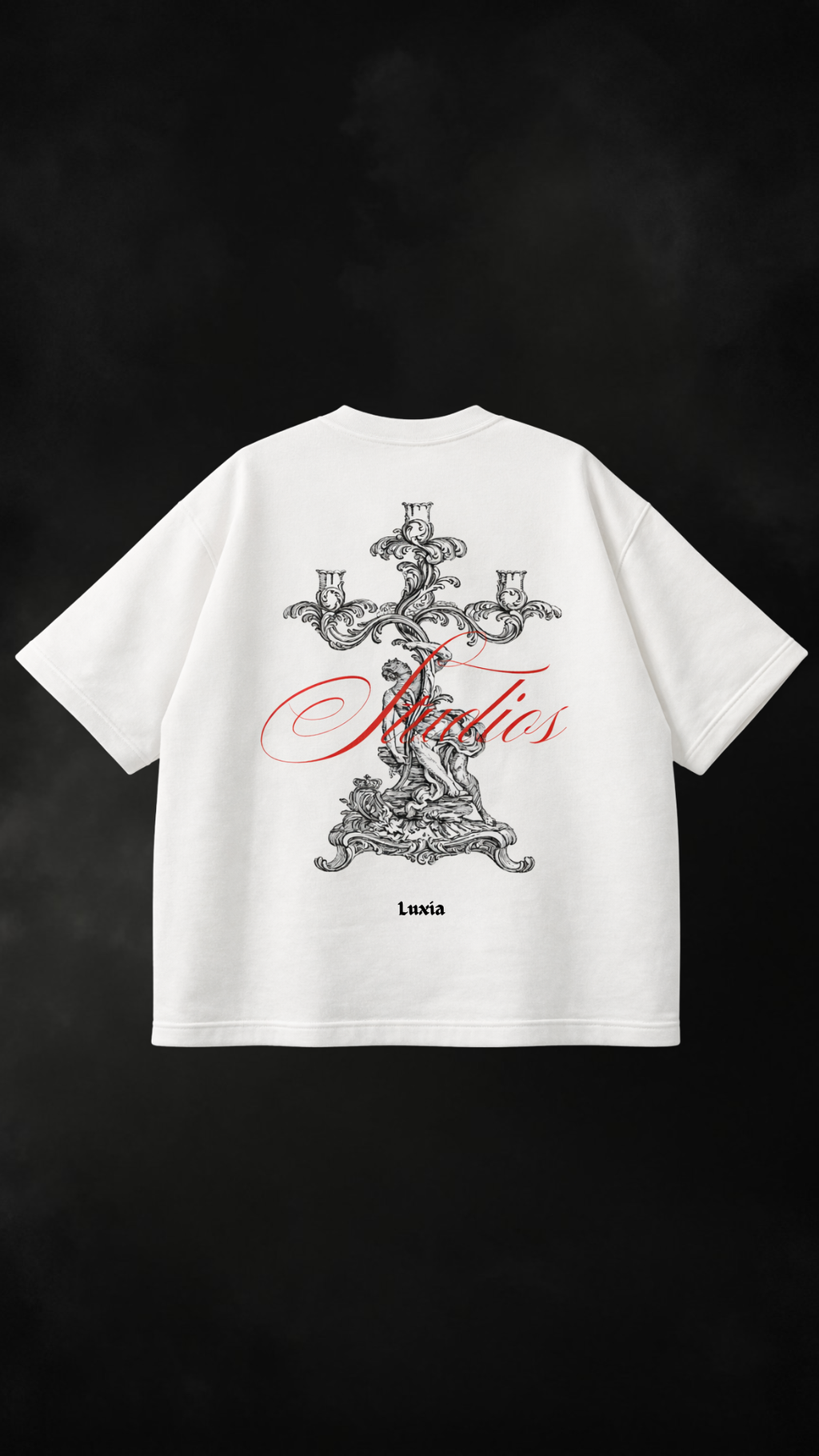 Camiseta Oversize Crema